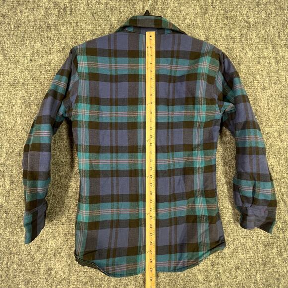 Sports‎ Afield Shacket Mens SMALL Plaid Quilted Shirt Jacket Camping Outerwear - Picture 6 of 7